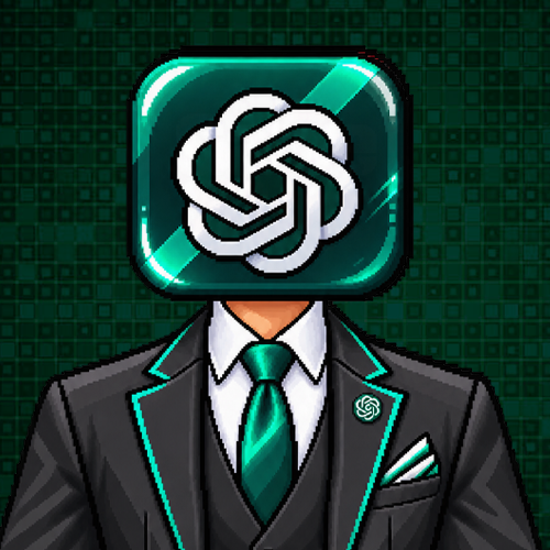 OpenAI employee badge pixel art