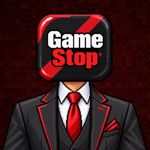 GameStop employee badge pixel art